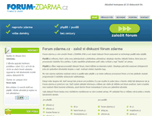 Tablet Screenshot of forum-zdarma.cz